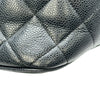 シャネル CHANEL 復刻トート A01804 6番台 ブラック ゴールド金具 キャビアスキン レディース トートバッグ