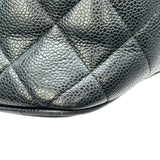 シャネル CHANEL 復刻トート A01804 6番台 ブラック ゴールド金具 キャビアスキン レディース トートバッグ