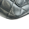 シャネル CHANEL 復刻トート A01804 6番台 ブラック ゴールド金具 キャビアスキン レディース トートバッグ