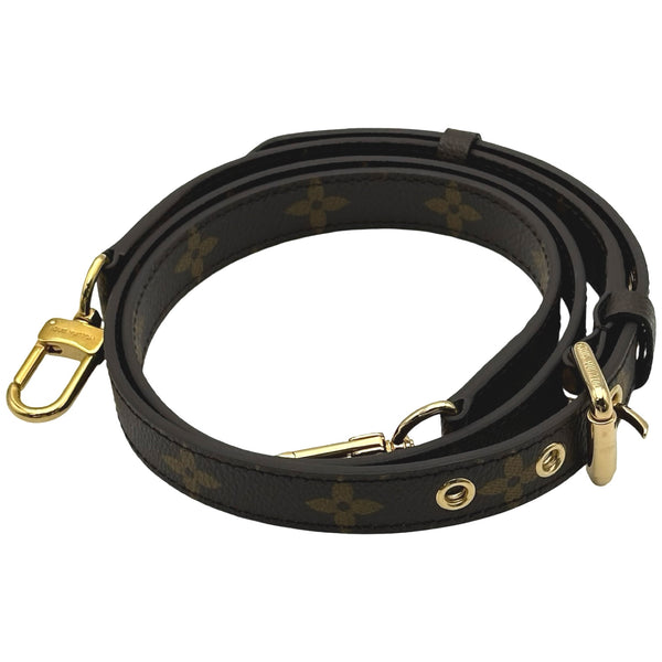 ルイ・ヴィトン LOUIS VUITTON ストラップ ブラウン モノグラム