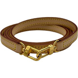 ルイ・ヴィトン LOUIS VUITTON ストラップ ベージュ ヌメ革 レディース ストラップ