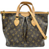 ルイ・ヴィトン LOUIS VUITTON パレルモPM M40145 ブラウン モノグラムキャンバス レディース ショルダーバッグ
