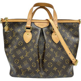 ルイ・ヴィトン LOUIS VUITTON パレルモPM M40145 ブラウン モノグラムキャンバス レディース ショルダーバッグ