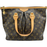 ルイ・ヴィトン LOUIS VUITTON パレルモPM M40145 ブラウン モノグラムキャンバス レディース ショルダーバッグ