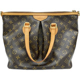 ルイ・ヴィトン LOUIS VUITTON パレルモPM M40145 ブラウン モノグラムキャンバス レディース ショルダーバッグ