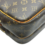 ルイ・ヴィトン LOUIS VUITTON リポーターPM M45254 ブラウン モノグラムキャンバス レディース ショルダーバッグ