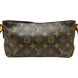 ルイ・ヴィトン LOUIS VUITTON トロター M51240 ブラウン モノグラムキャンバス レディース ショルダーバッグ