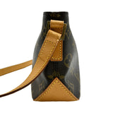 ルイ・ヴィトン LOUIS VUITTON トロター M51240 ブラウン モノグラムキャンバス レディース ショルダーバッグ