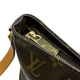 ルイ・ヴィトン LOUIS VUITTON トロター M51240 ブラウン モノグラムキャンバス レディース ショルダーバッグ