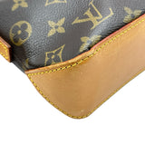 ルイ・ヴィトン LOUIS VUITTON トロター M51240 ブラウン モノグラムキャンバス レディース ショルダーバッグ