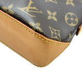 ルイ・ヴィトン LOUIS VUITTON トロター M51240 ブラウン モノグラムキャンバス レディース ショルダーバッグ
