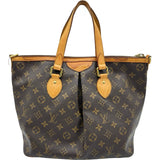 ルイ・ヴィトン LOUIS VUITTON パレルモPM M40145 ブラウン モノグラム・キャンバス レディース トートバッグ