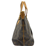 ルイ・ヴィトン LOUIS VUITTON パレルモPM M40145 ブラウン モノグラム・キャンバス レディース トートバッグ