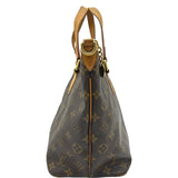 ルイ・ヴィトン LOUIS VUITTON パレルモPM M40145 ブラウン モノグラム・キャンバス レディース トートバッグ