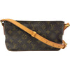 ルイ・ヴィトン LOUIS VUITTON トロター M51240 ブラウン モノグラム・キャンバス レディース ショルダーバッグ