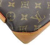 ルイ・ヴィトン LOUIS VUITTON トロター M51240 ブラウン モノグラム・キャンバス レディース ショルダーバッグ