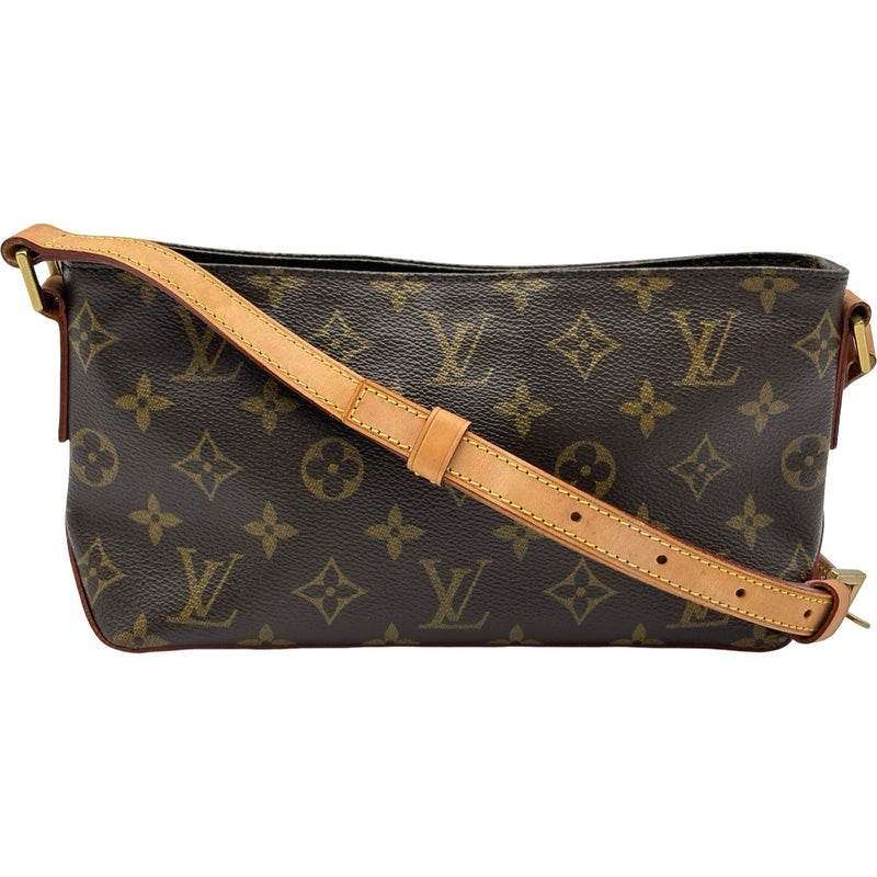 ルイヴィトン トロター モノグラム ショルダーバッグ M51240 ルイ・ヴィトン LOUIS VUITTON トロター M51240 ブラウン モノグラム