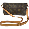 ルイ・ヴィトン LOUIS VUITTON トロター M51240 ブラウン モノグラム レディース ショルダーバッグ