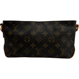 ルイ・ヴィトン LOUIS VUITTON トロター M51240 ブラウン モノグラム・キャンバス レディース ショルダーバッグ