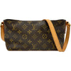 ルイ・ヴィトン LOUIS VUITTON トロター M51240 ブラウン モノグラムキャンバス レディース ショルダーバッグ