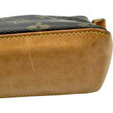 ルイ・ヴィトン LOUIS VUITTON トロター M51240 ブラウン モノグラムキャンバス レディース ショルダーバッグ