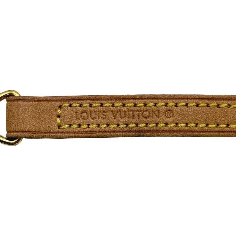 ルイ・ヴィトン LOUIS VUITTON ストラップ ベージュ ヌメ革 レディース
