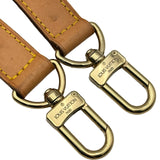 ルイ・ヴィトン LOUIS VUITTON ストラップ キーポル・バンドリエール用 ベージュ ヌメ革 レディース ショルダーストラップ