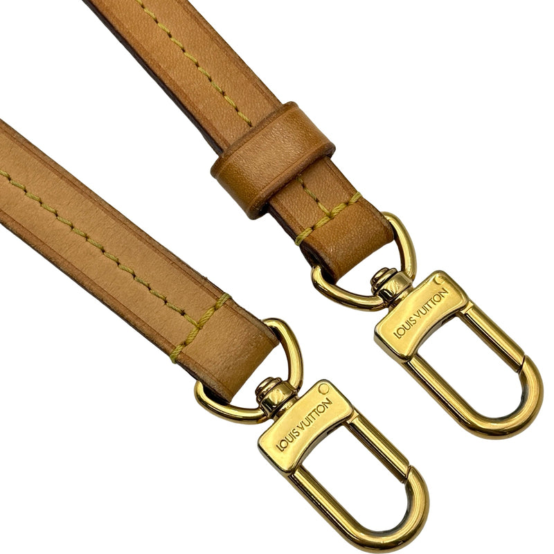 LOUIS VUITTON ショルダーストラップ ヌメ革 ルイ・ヴィトン LOUIS VUITTON ストラップ ベージュ ヌメ革 レディース