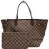 ルイ・ヴィトン LOUIS VUITTON ネヴァーフルMM N41358 ブラウン ダミエ・エベヌ レディース トートバッグ