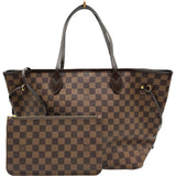 ルイ・ヴィトン LOUIS VUITTON ネヴァーフルMM N41358 ブラウン ダミエ・エベヌ レディース トートバッグ