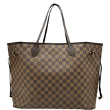 ルイ・ヴィトン LOUIS VUITTON ネヴァーフルGM N51106 ブラウン ダミエキャンバス レディース トートバッグ