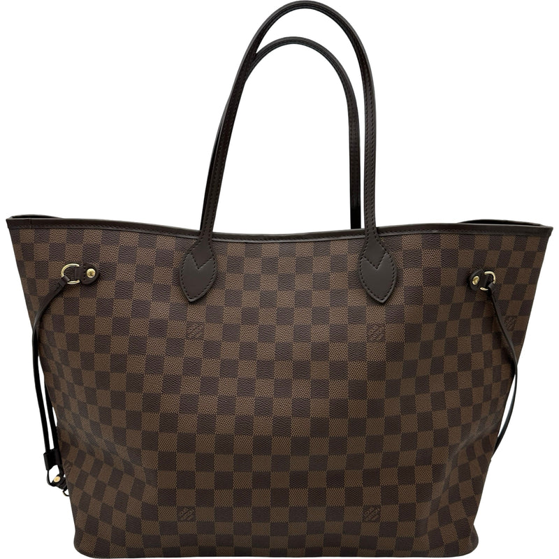 B*B様 ルイ・ヴィトン ダークブラウン トートバッグ ルイ・ヴィトン LOUIS VUITTON ネヴァーフルGM N51106 ブラウン ダミエ