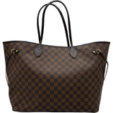 ルイ・ヴィトン LOUIS VUITTON ネヴァーフルGM N51106 ブラウン ダミエ レディース トートバッグ