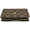 ルイ・ヴィトン LOUIS VUITTON ポルトフォイユ・ヴィエノワ N61664 ブラウン ダミエ・エベヌ レディース 二つ折り財布