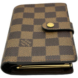 ルイ・ヴィトン LOUIS VUITTON ポルトフォイユ・ヴィエノワ N61664 ブラウン ダミエ・エベヌ レディース 二つ折り財布