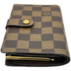 ルイ・ヴィトン LOUIS VUITTON ポルトフォイユ・ヴィエノワ N61664 ブラウン ダミエ・エベヌ レディース 二つ折り財布
