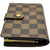 ルイ・ヴィトン LOUIS VUITTON ポルトフォイユ・ヴィエノワ N61664 ブラウン ダミエ・エベヌ レディース 二つ折り財布