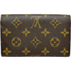 ルイ・ヴィトン LOUIS VUITTON ポルトモネ・ビエトレゾール M61730 ブラウン モノグラムキャンバス レディース 二つ折り財布