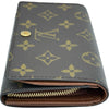 ルイ・ヴィトン LOUIS VUITTON ポルトモネ・ビエトレゾール M61730 ブラウン モノグラムキャンバス レディース 二つ折り財布
