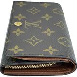 ルイ・ヴィトン LOUIS VUITTON ポルトモネ・ビエトレゾール M61730 ブラウン モノグラムキャンバス レディース 二つ折り財布