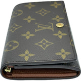 ルイ・ヴィトン LOUIS VUITTON ポルトモネ・ビエトレゾール M61730 ブラウン モノグラムキャンバス レディース 二つ折り財布