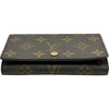 ルイ・ヴィトン LOUIS VUITTON ポルトモネ・ビエトレゾール M61730 ブラウン モノグラムキャンバス レディース 二つ折り財布