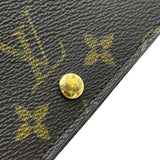 ルイ・ヴィトン LOUIS VUITTON ポルトモネ・ビエトレゾール M61730 ブラウン モノグラムキャンバス レディース 二つ折り財布