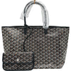 ゴヤール GOYARD サンルイPM ブラック ゴヤールコーティングキャンバス レディース トートバッグ