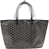 ゴヤール GOYARD サンルイPM ブラック ゴヤールコーティングキャンバス レディース トートバッグ