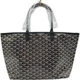 ゴヤール GOYARD サンルイPM ブラック ゴヤールコーティングキャンバス レディース トートバッグ