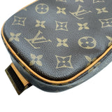 ルイ・ヴィトン LOUIS VUITTON ポシェット・ガンジュ M51870 ブラウン モノグラムキャンバス メンズ ボディバッグ