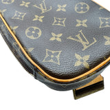 ルイ・ヴィトン LOUIS VUITTON ポシェット・ガンジュ M51870 ブラウン モノグラムキャンバス メンズ ボディバッグ