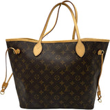 ルイ・ヴィトン LOUIS VUITTON ネヴァーフルMM M40156 ブラウン モノグラムキャンバス レディース トートバッグ