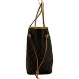 ルイ・ヴィトン LOUIS VUITTON ネヴァーフルMM M40156 ブラウン モノグラムキャンバス レディース トートバッグ